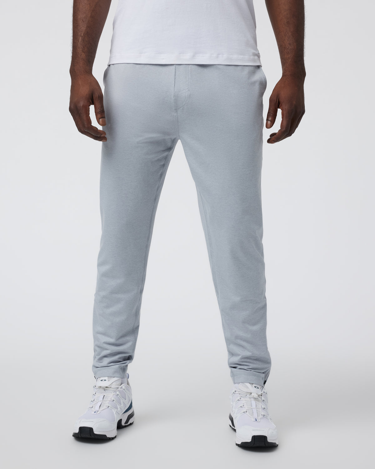 Sunday Performance Track Pant Platinum Heather - Vuori