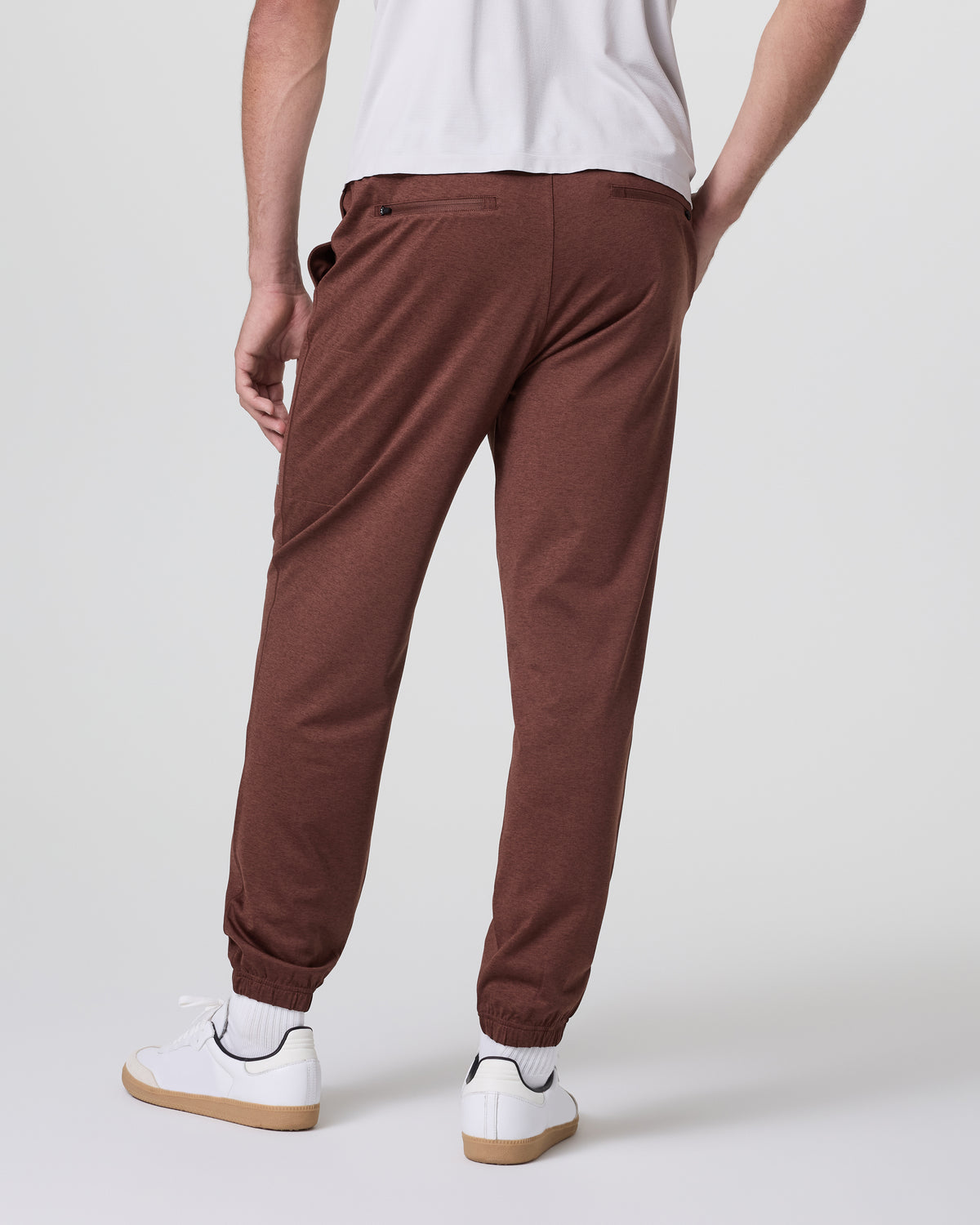 Sunday Performance Sweatpant Classic 30" Burnt Sienna Heather - Vuori