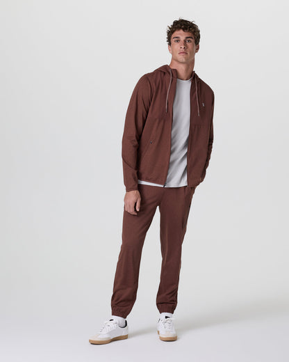 Sunday Performance Sweatpant Classic 30" Burnt Sienna Heather - Vuori