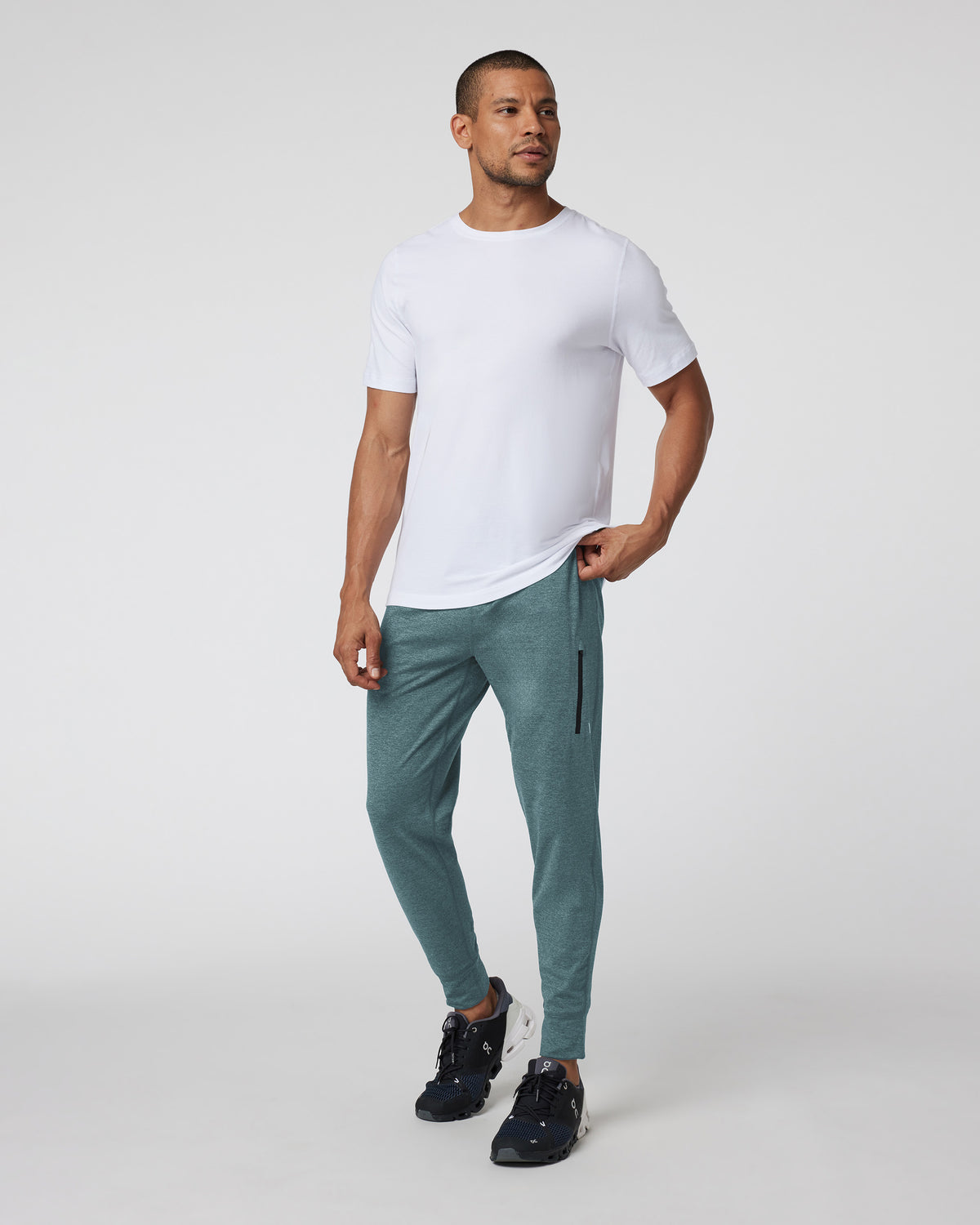 Sunday Performance Jogger Kashmir Heather - Vuori