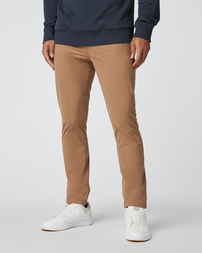 Meta Pant Men's Camel 5-Pocket Pants - Vuori