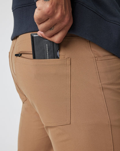 Meta Pant Men's Camel 5-Pocket Pants - Vuori