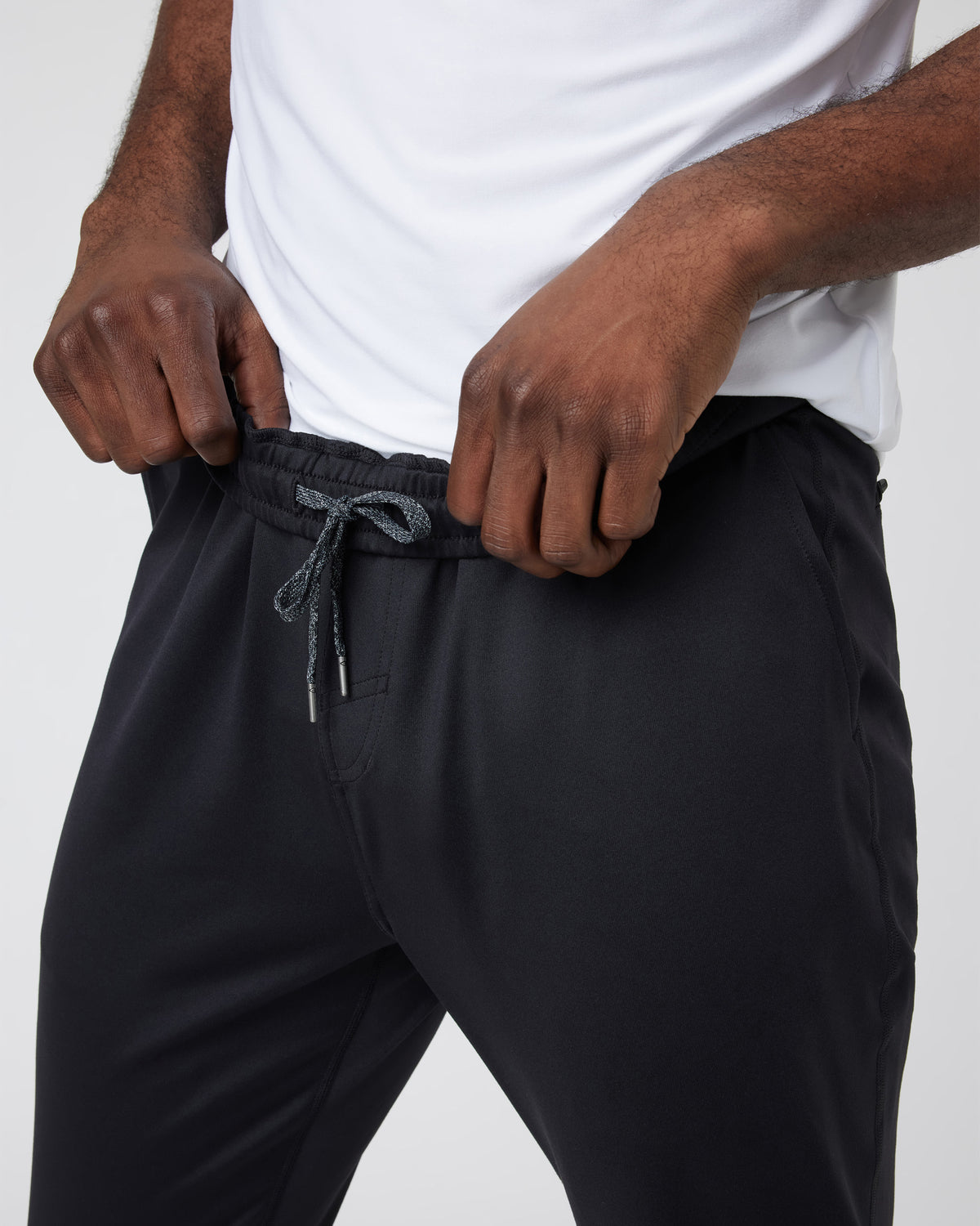 Sunday Performance Track Pant Black Athletic Pants - Vuori