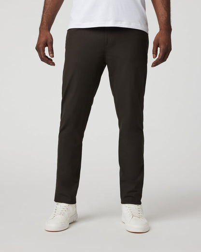 Meta Pant Men's Dark Java 5-Pocket Pants - Vuori