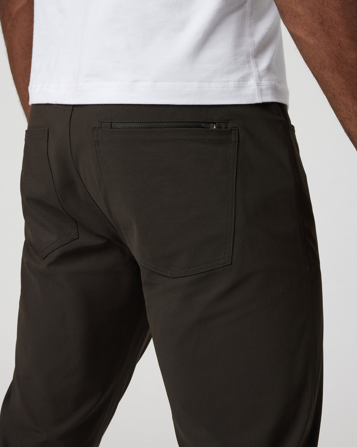 Meta Pant Men's Dark Java 5-Pocket Pants - Vuori