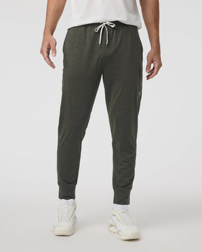 Sunday Performance Jogger - Long Kale Heather - Vuori