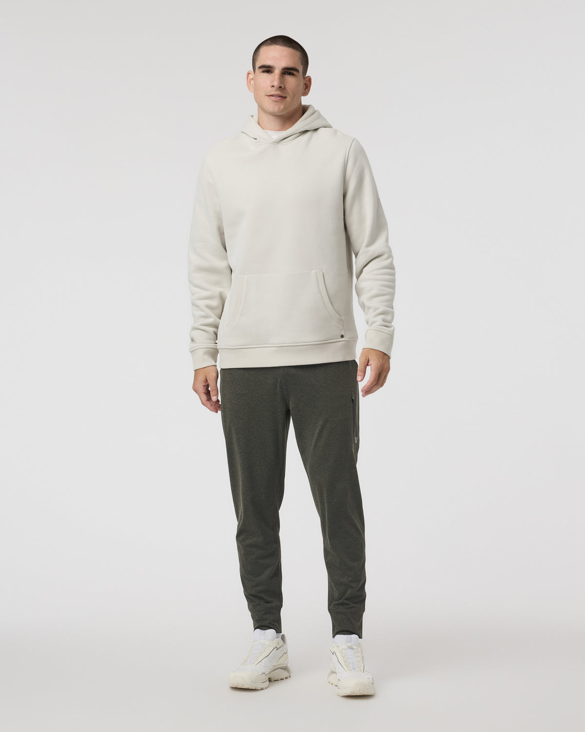 Sunday Performance Jogger - Long Kale Heather - Vuori