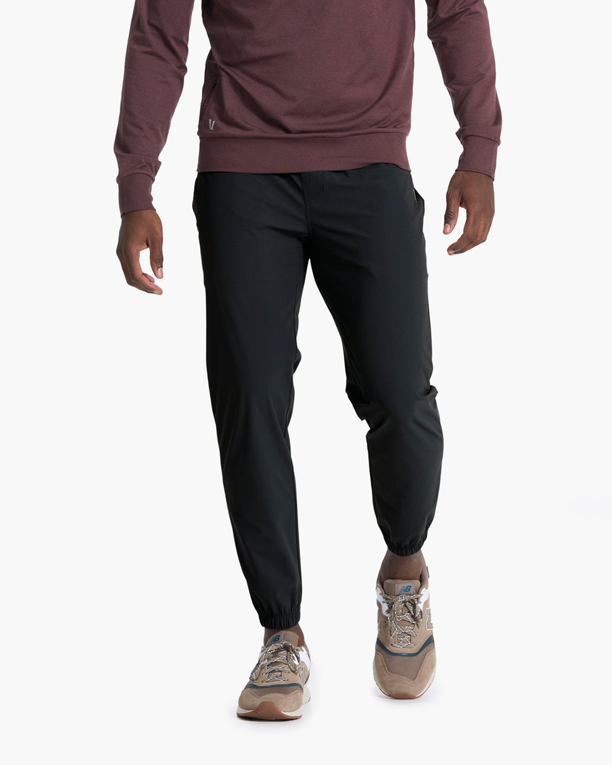 Fleet Jogger Men's Black Training Joggers - Vuori