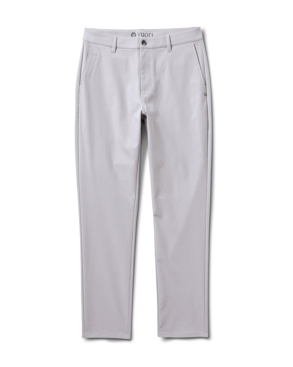 Cascade Tech Chino Pant - Fog Grey Slim Tech Chino - Vuori