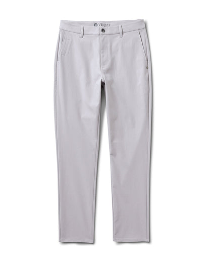 Cascade Tech Chino Pant - Fog Grey Slim Tech Chino - Vuori