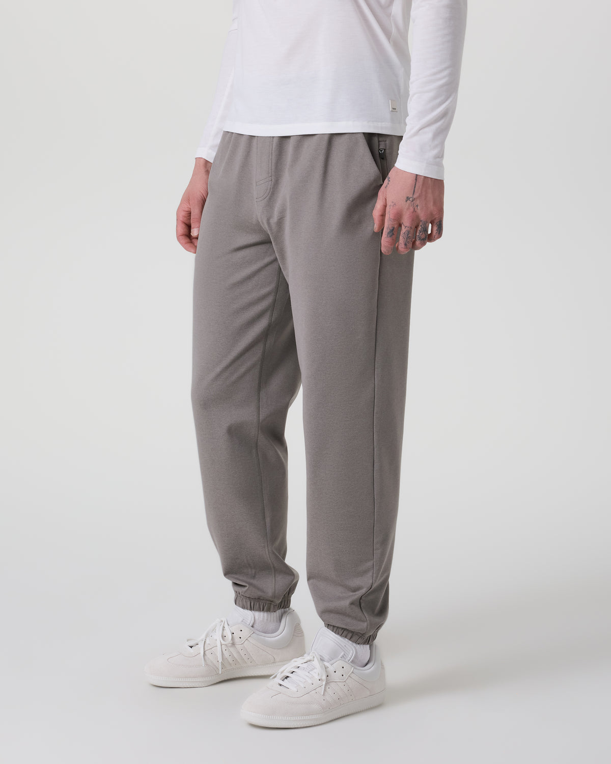 Coronado Performance Sweatpant Classic 30" Dolomite Heather - Vuori