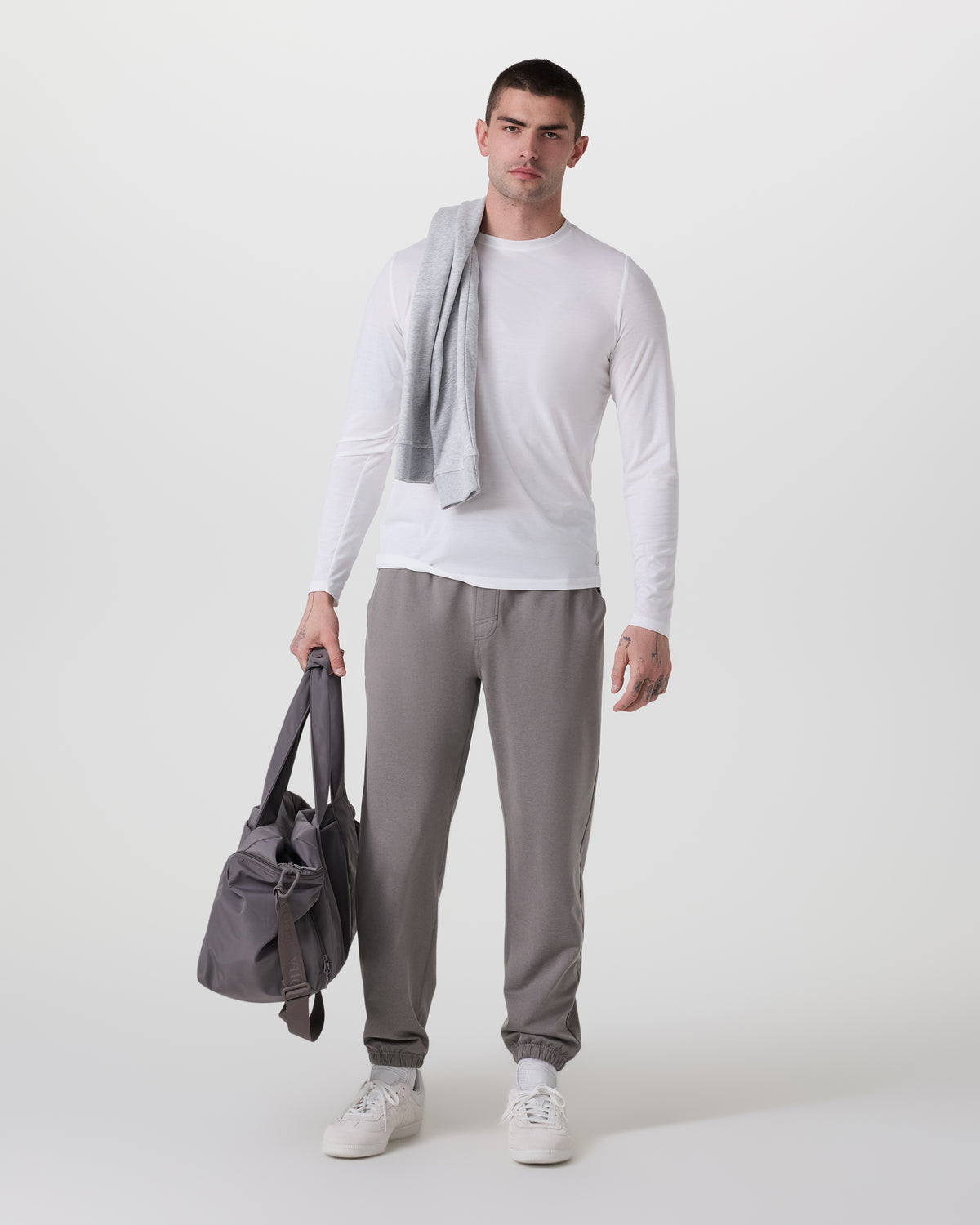 Coronado Performance Sweatpant Classic 30" Dolomite Heather - Vuori
