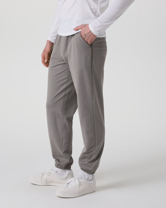 Coronado Performance Sweatpant Classic 28" Dolomite Heather - Vuori