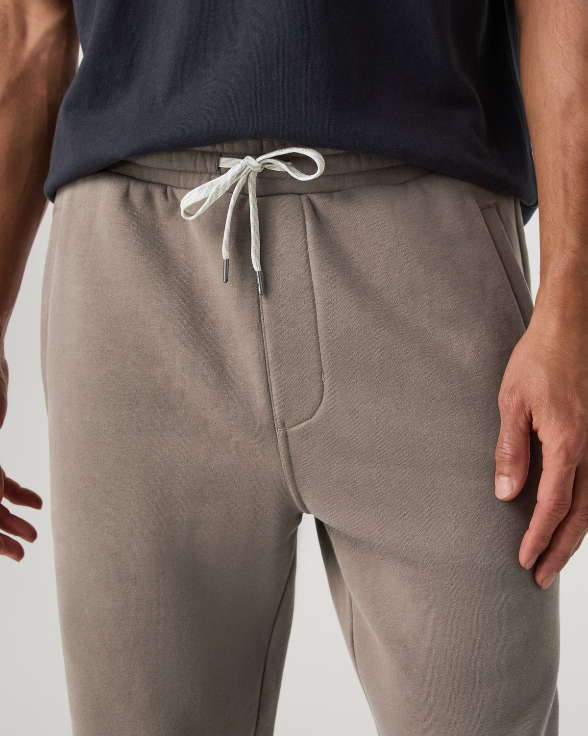 Seaside Sweatpant 30" Men's Smokey Taupe Sweatpant - Vuori