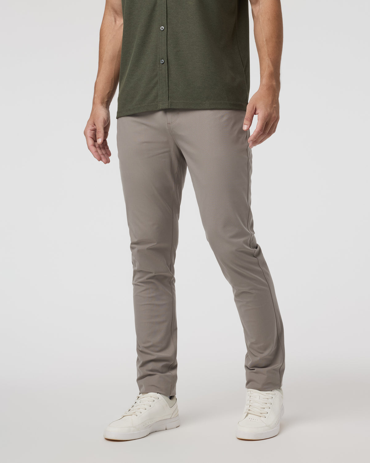 Meta Pant Athletic Slim 34" Mocha - Vuori