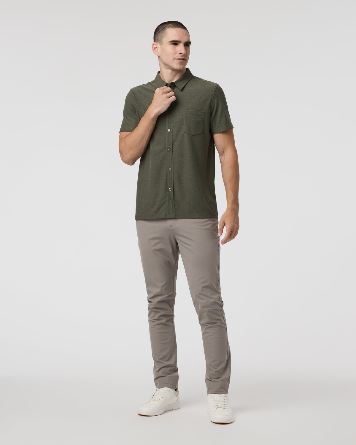 Meta Pant Athletic Slim 34" Mocha - Vuori