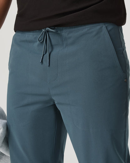 Meta Jogger 30" Men's Blue Sea Performance Knit Joggers - Vuori