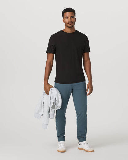 Meta Jogger 30" Men's Blue Sea Performance Knit Joggers - Vuori