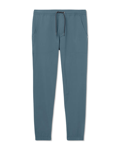 Meta Jogger 30" Men's Blue Sea Performance Knit Joggers - Vuori