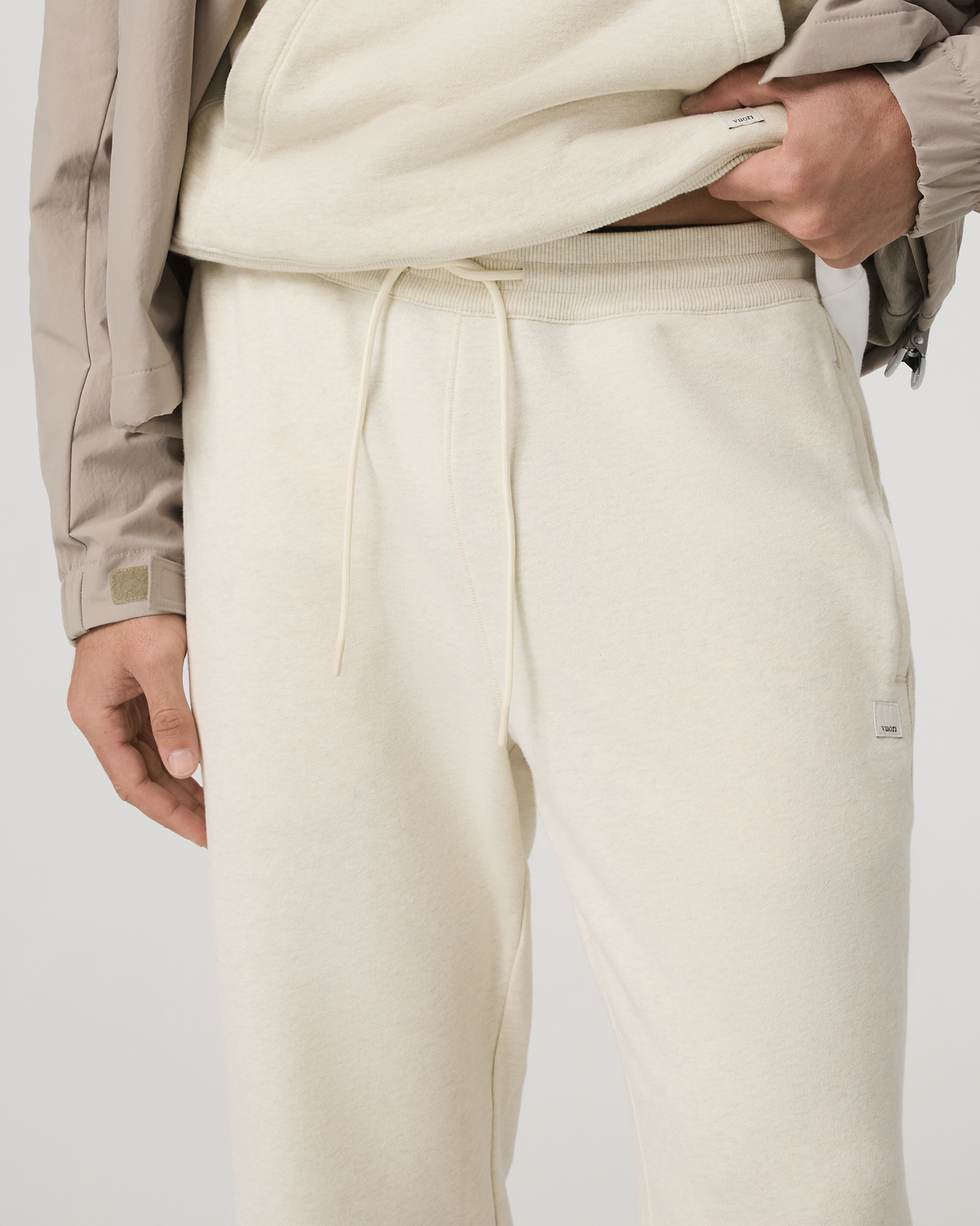 Men's Cypress Vintage Jogger 28" Buttermilk Heather - Vuori