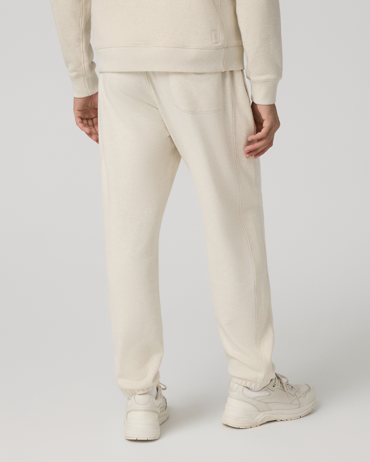 Men's Cypress Vintage Jogger 28" Buttermilk Heather - Vuori