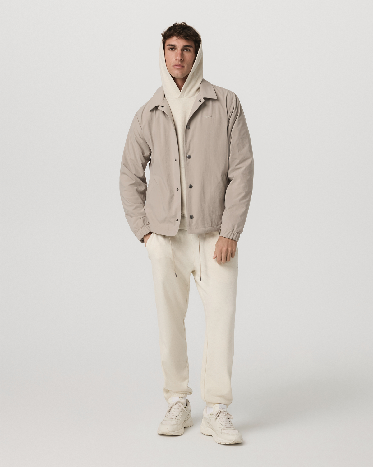 Men's Cypress Vintage Jogger 28" Buttermilk Heather - Vuori