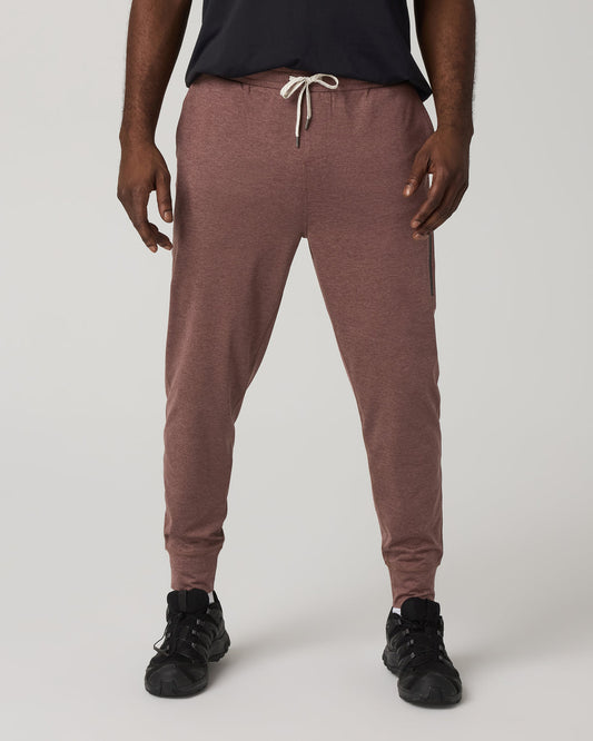Sunday Performance Jogger 28" Sable Heather Joggers - Vuori