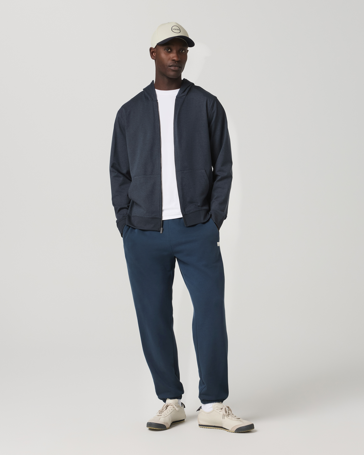 Cypress Vintage Jogger 28" Men's Ocean Blue Joggers - Vuori