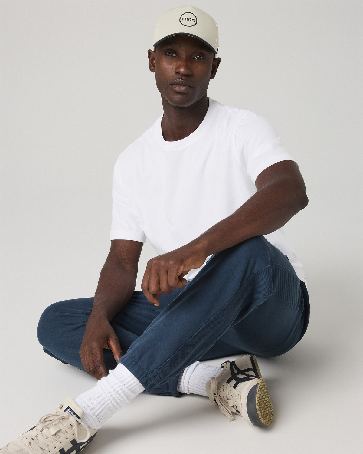 Cypress Vintage Jogger 28" Men's Ocean Blue Joggers - Vuori