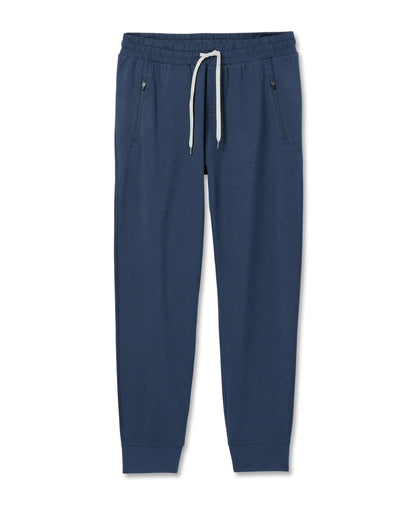 Ponto Performance Jogger Athletic Slim Fit 30" Azure Heather - Vuori