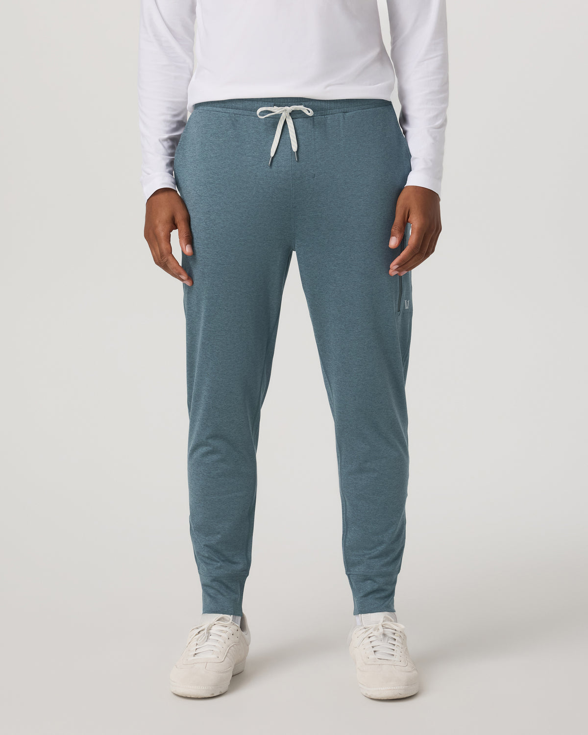 Sunday Performance Jogger 28" Blue Sea Heather Joggers - Vuori