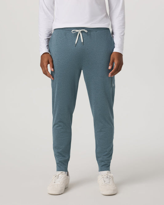 Sunday Performance Jogger 28" Blue Sea Heather Joggers - Vuori