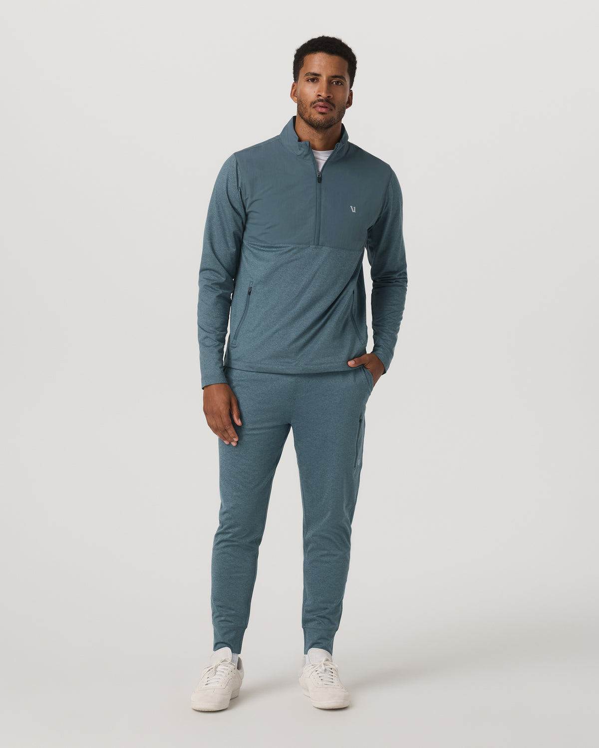 Sunday Performance Jogger 28" Blue Sea Heather Joggers - Vuori
