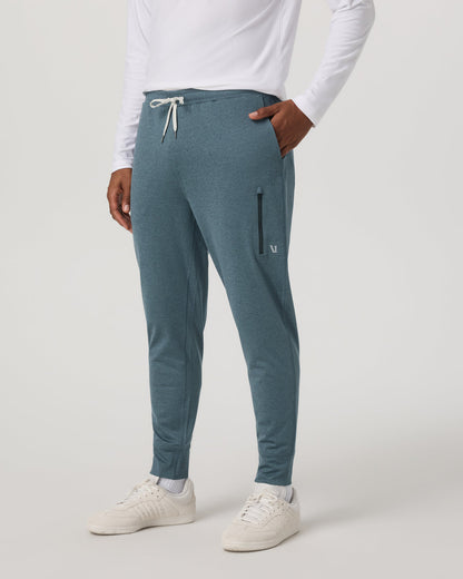 Sunday Performance Jogger 28" Blue Sea Heather Joggers - Vuori