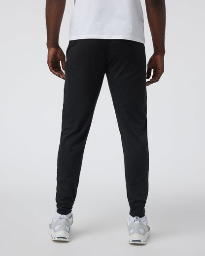 Ponto Performance Jogger Athletic Slim Fit 30" Black Heather - Vuori