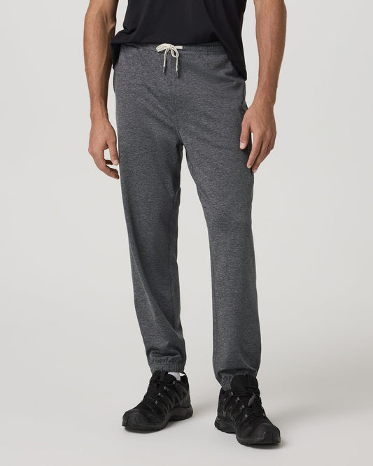 Men's Sunday Performance Sweatpant Charcoal Heather - Vuori