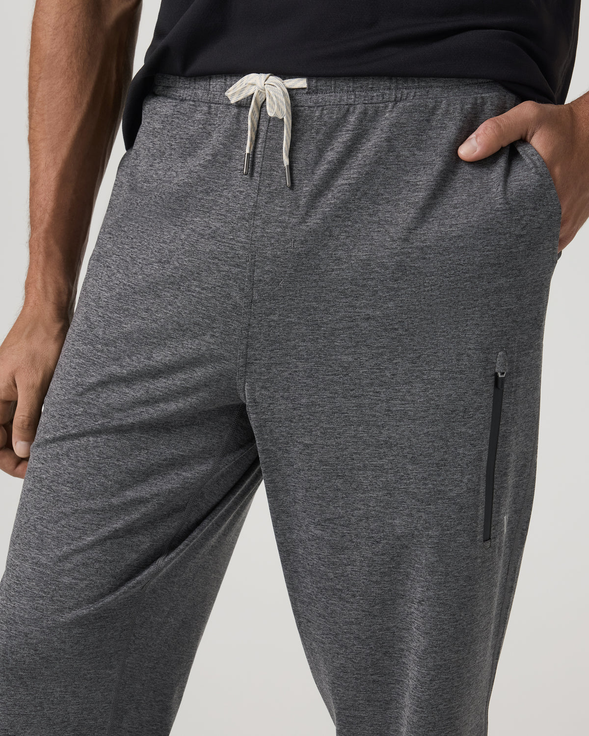 Men's Sunday Performance Sweatpant Charcoal Heather - Vuori
