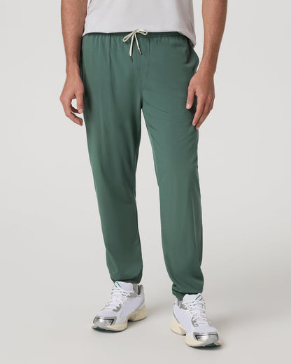 Kore Jogger Lined 28" Men's Agate Green Joggers with Liner - Vuori
