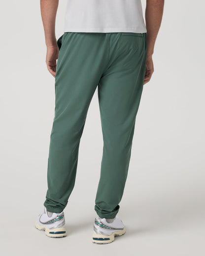 Kore Jogger Lined 28" Men's Agate Green Joggers with Liner - Vuori