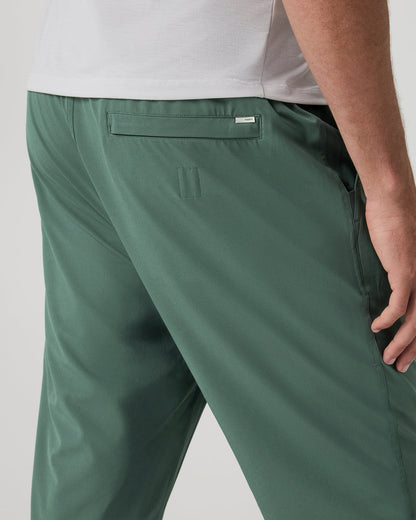 Kore Jogger Lined 28" Men's Agate Green Joggers with Liner - Vuori