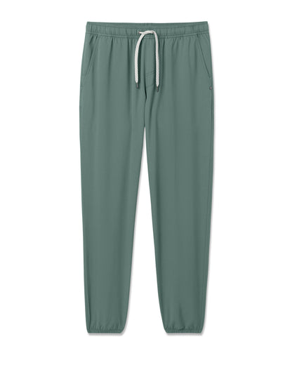 Kore Jogger Lined 28" Men's Agate Green Joggers with Liner - Vuori