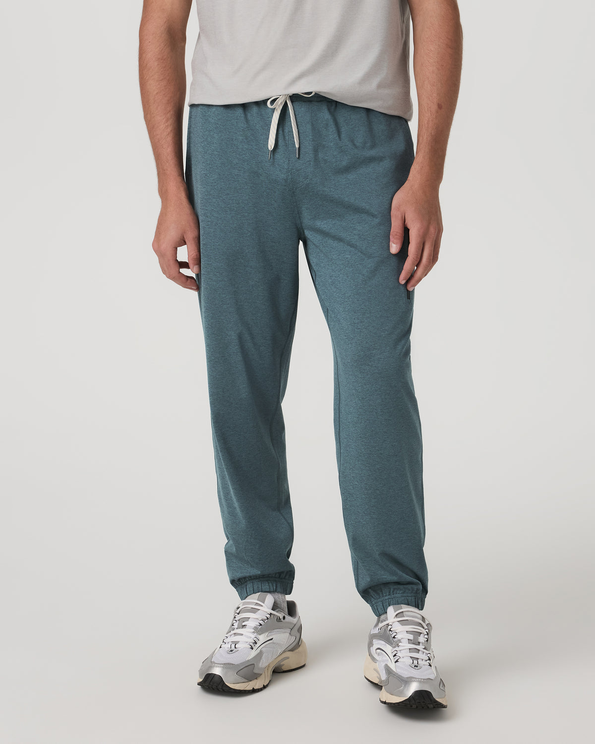 Men's Sunday Performance Sweatpant Blue Sea Heather - Vuori