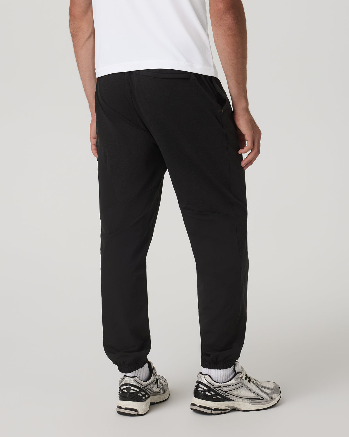 Men's Coronado Mixed Media Sweatpant 28" Black Heather - Vuori