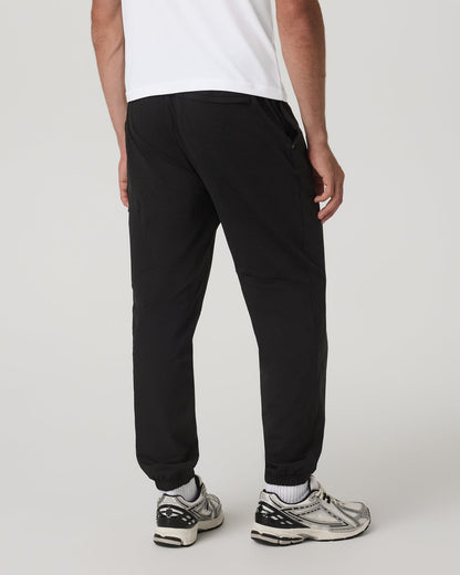 Men's Coronado Mixed Media Sweatpant 28" Black Heather - Vuori