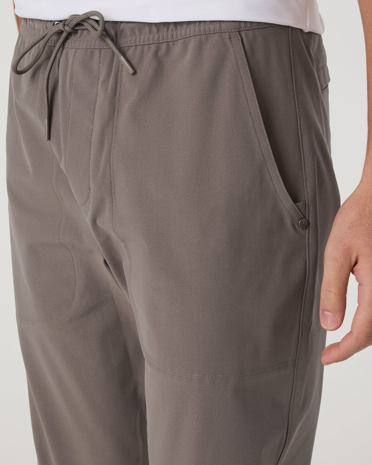 Meta Jogger 30" Men's Smokey Taupe Classic Fit Joggers - Vuori