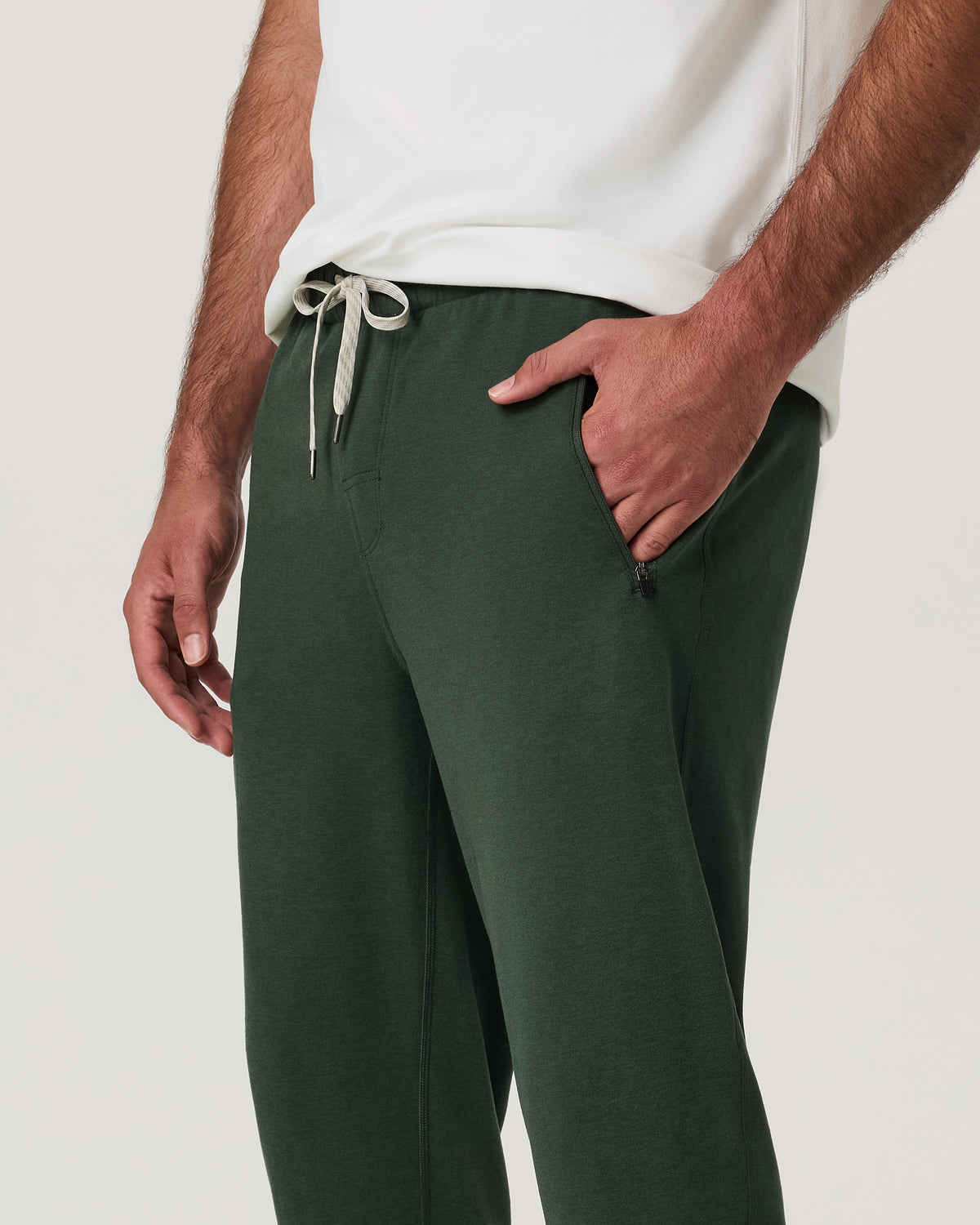 Men's Ponto Performance Jogger 30" Spruce Heather - Vuori