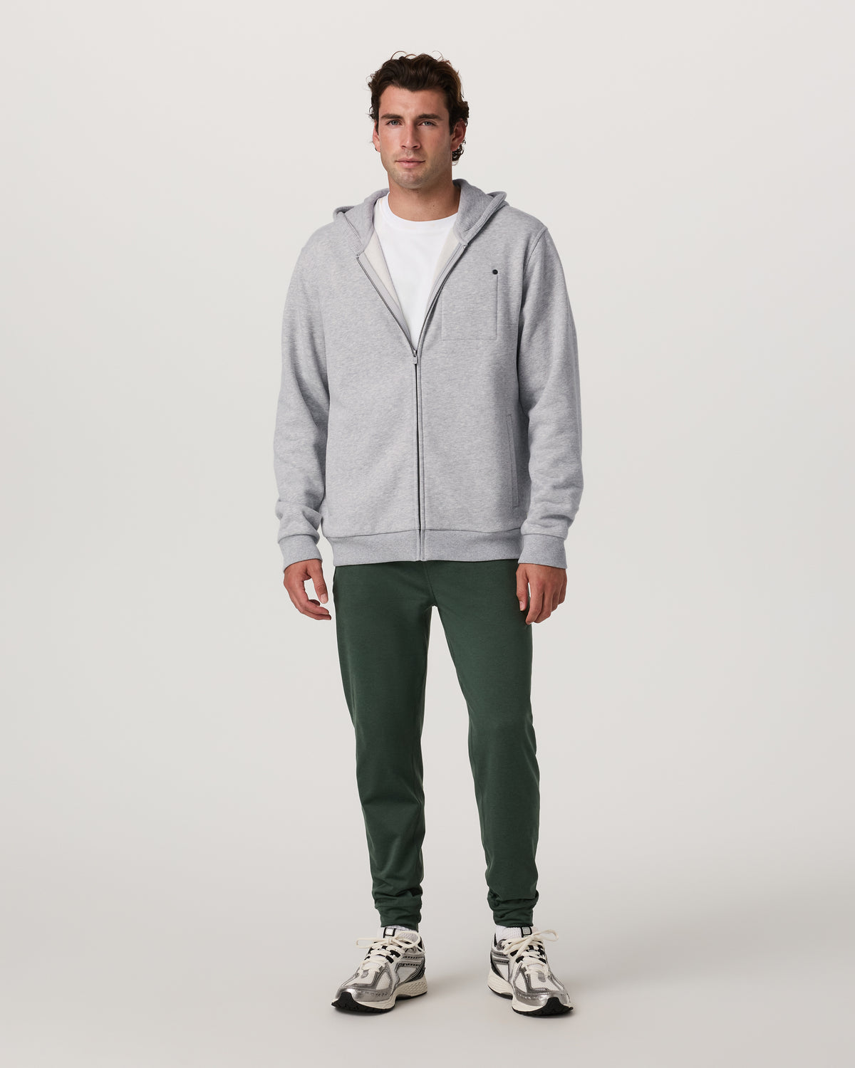 Men's Ponto Performance Jogger 30" Spruce Heather - Vuori