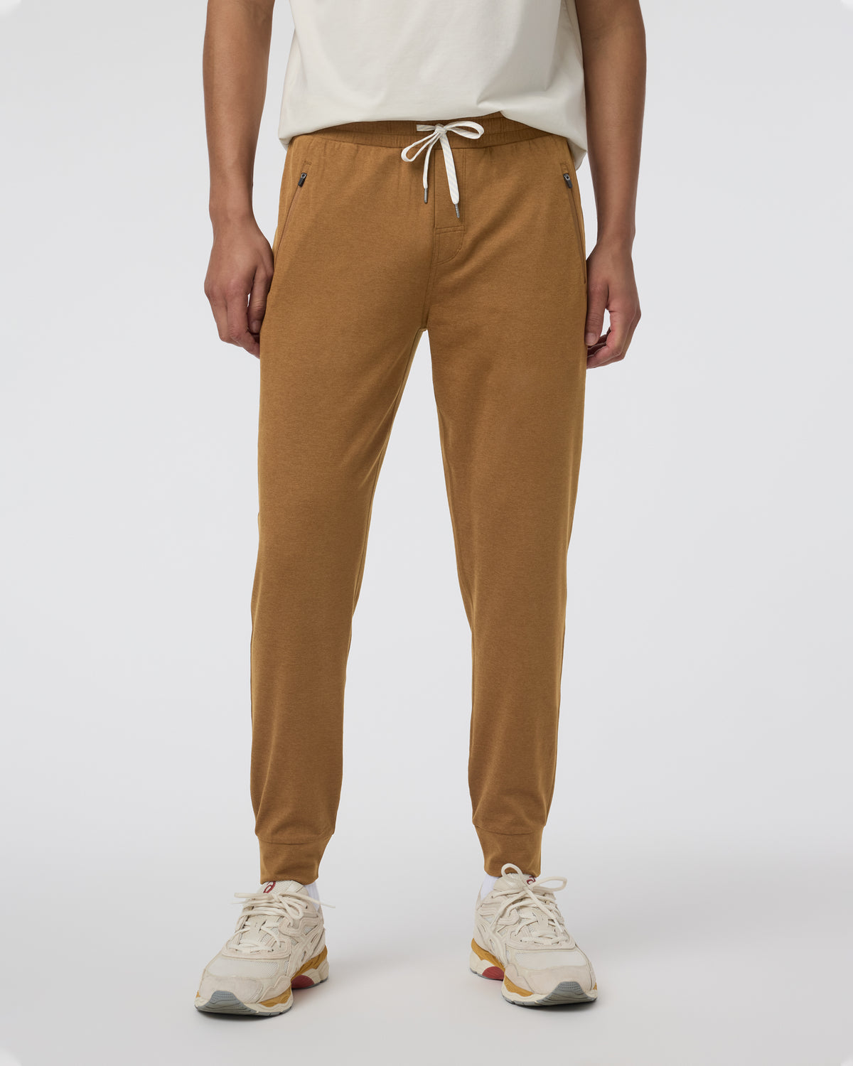 Ponto Performance Jogger Caramel Heather - Vuori