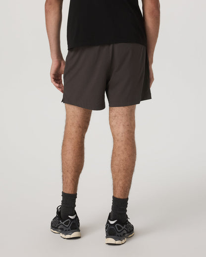 HardKore Short Lined 5" Men's Carbon Performance Shorts - Vuori