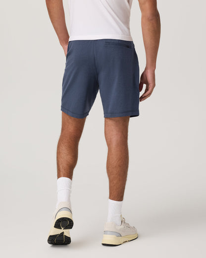 Ponto Performance Short 7" Men's Azure Heather Shorts - Vuori